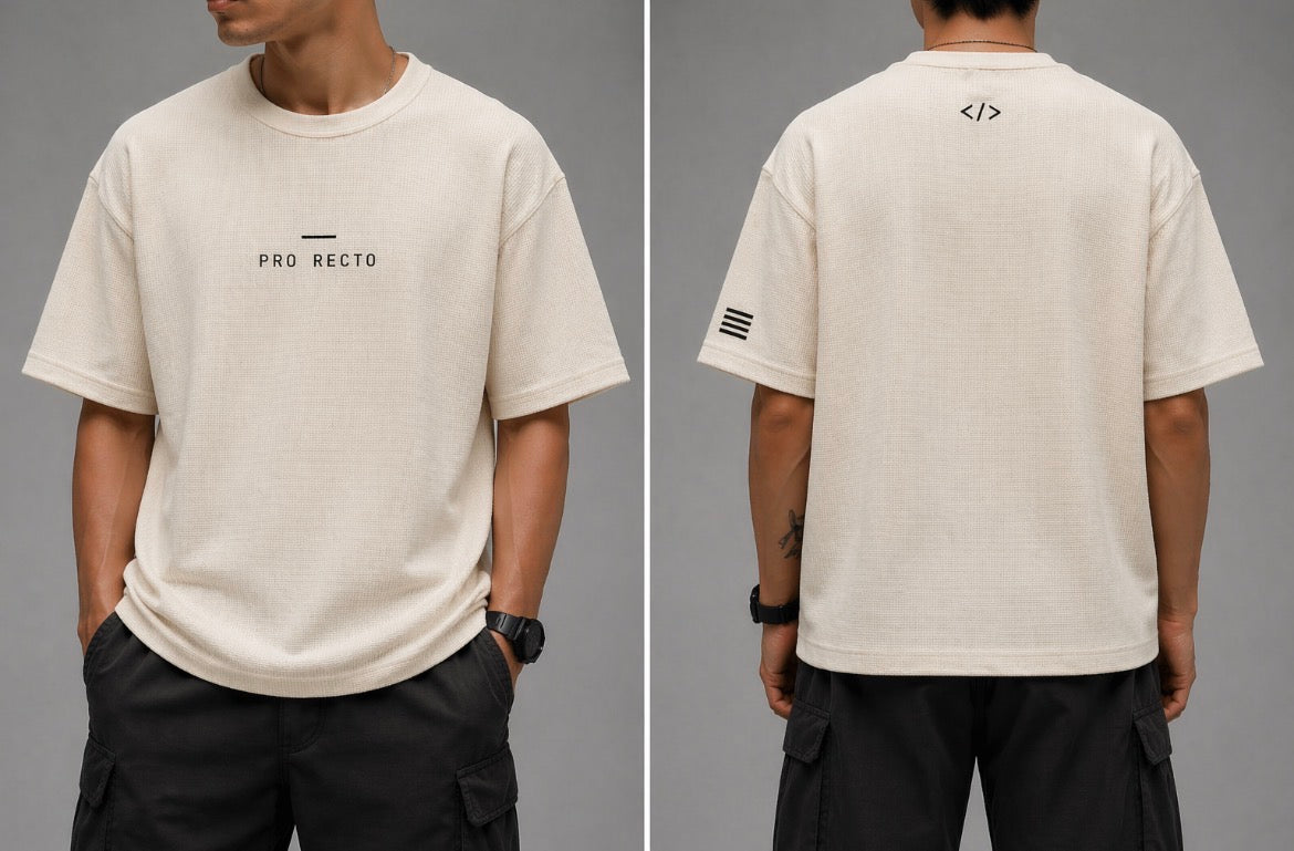 Waffle Tee - Pro Recto